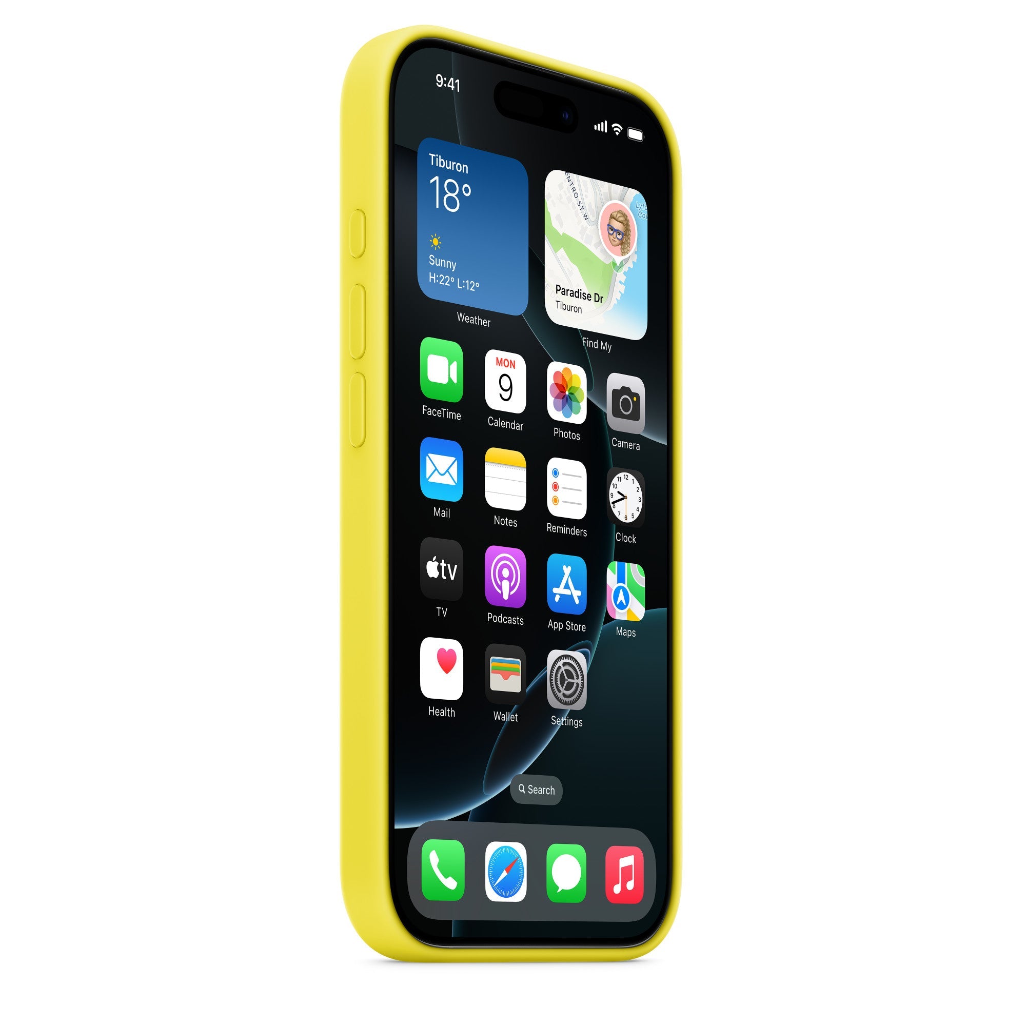 iPhone 16 Pro Max Silicon Case Magsafe with New Camera Control Button - Star Fruit